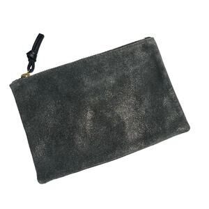 Kempton Suede Leather Clutch Pouch